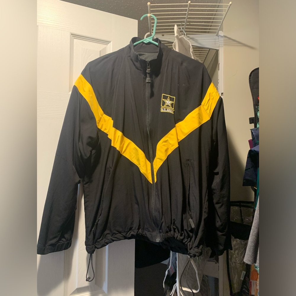 Army windbreaker